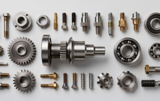 small threaded pins bearings and gears